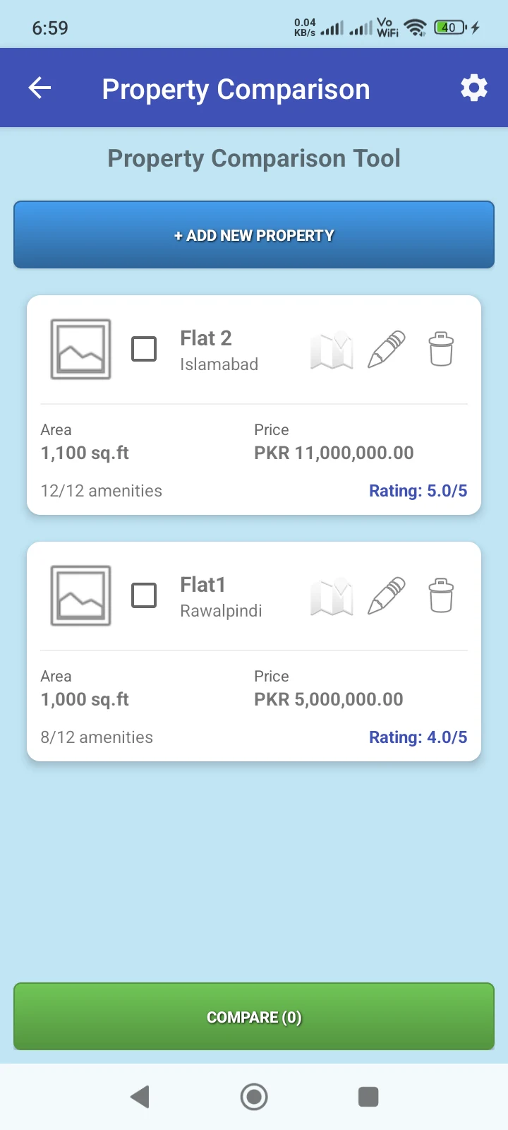 Marla Calculator - Land Area screenshot