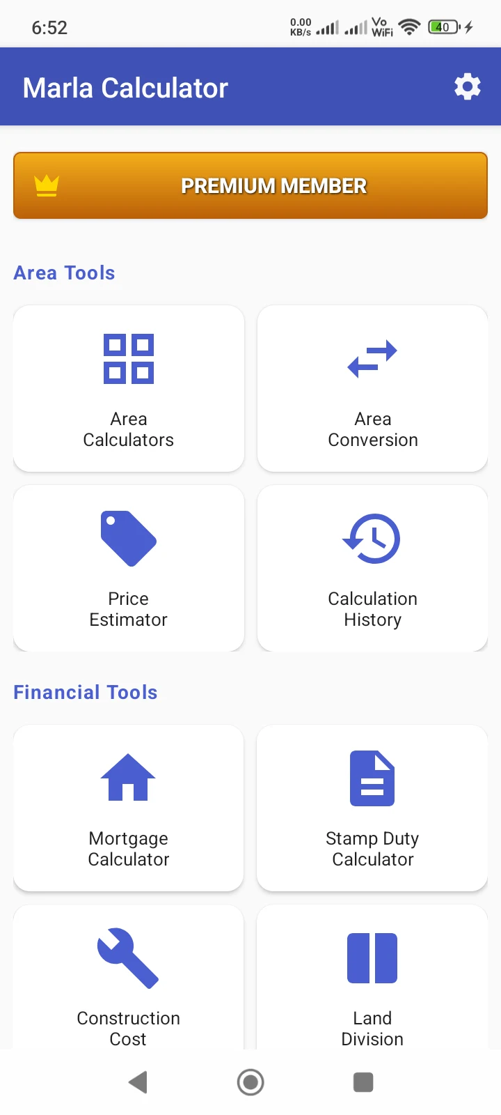Marla Calculator - Land Area screenshot