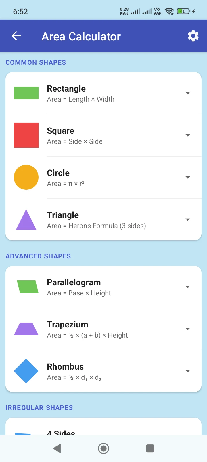 Marla Calculator - Land Area screenshot