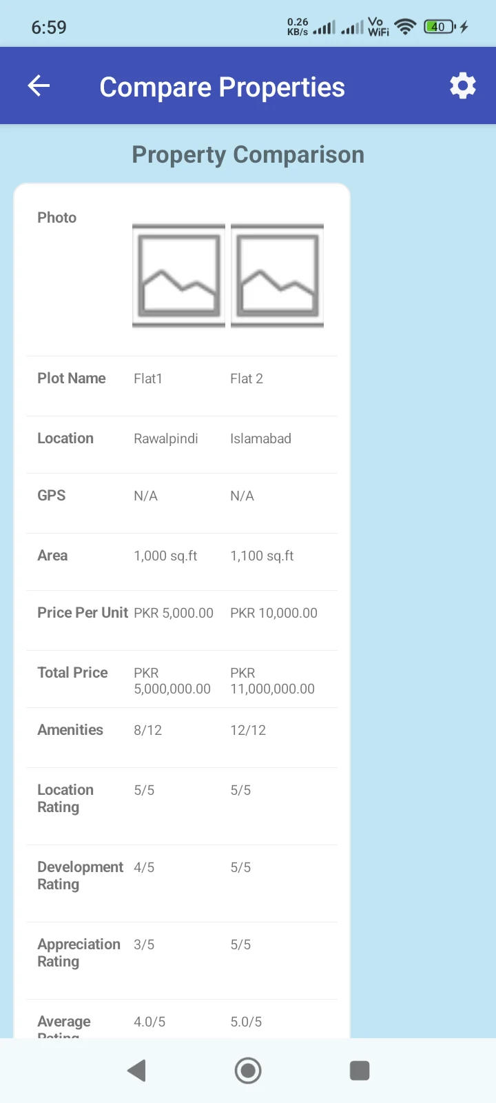 Marla Calculator - Land Area screenshot